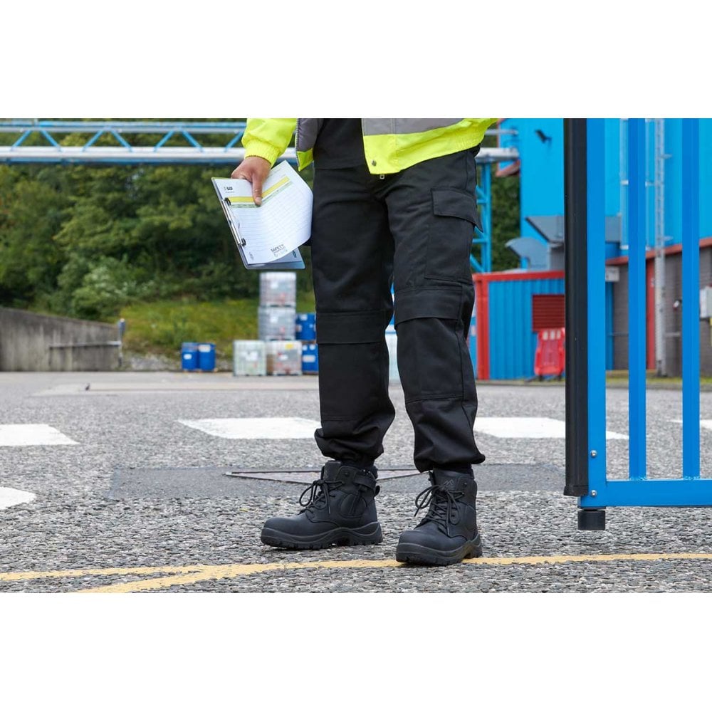 RF222 Jet Waterproof Safety Boot With Side Zip - Wide Fitting