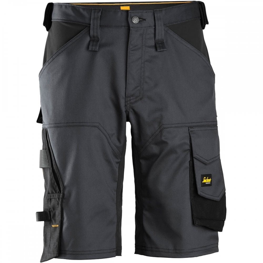 6153 AllroundWork Stretch Loose Fit Work Shorts Steel Grey/Black 30" *One Size Only - Outlet Store*