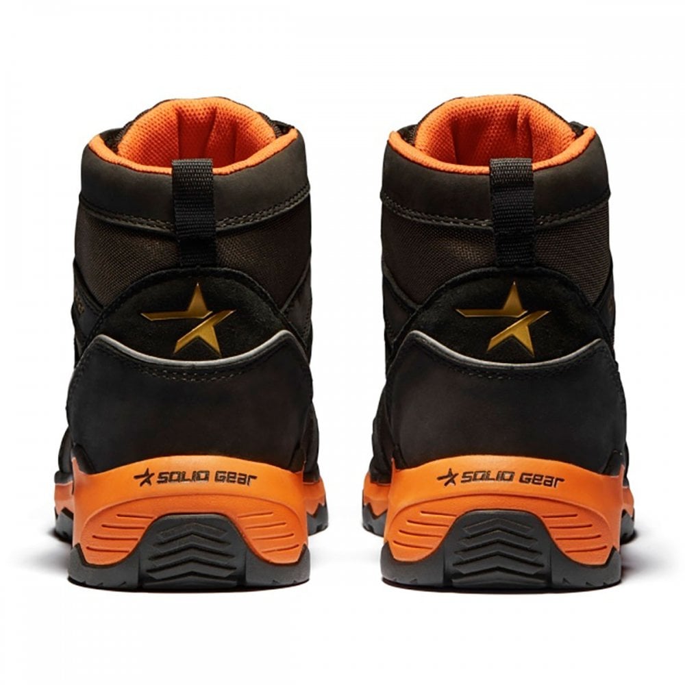 Solid Gear GORE-TEX® Waterproof Insulated SG81002 Tigres GTX AG S3 Mid Safety Boots With BOA® Lace Fit System