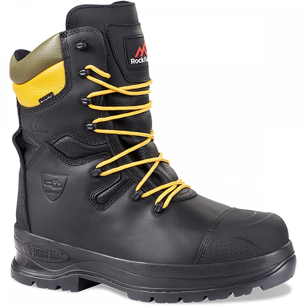 RF328 Chatsworth Electrical Chainsaw Waterproof Safety Boot UK11 - EU46 - US12 Black *One Size Only - Outlet Store*