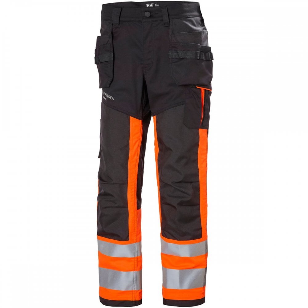 77422 Alna 2.0 High Visibility Construction Trouser Class 1 Yellow/Ebony 31.5" 31" *One Size Only - Outlet Store*