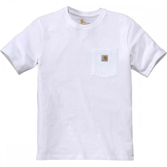 103296 Relaxed Fit Heavyweight Short-Sleeve K87 Pocket T-Shirt White L *One Size Only - Outlet Store*