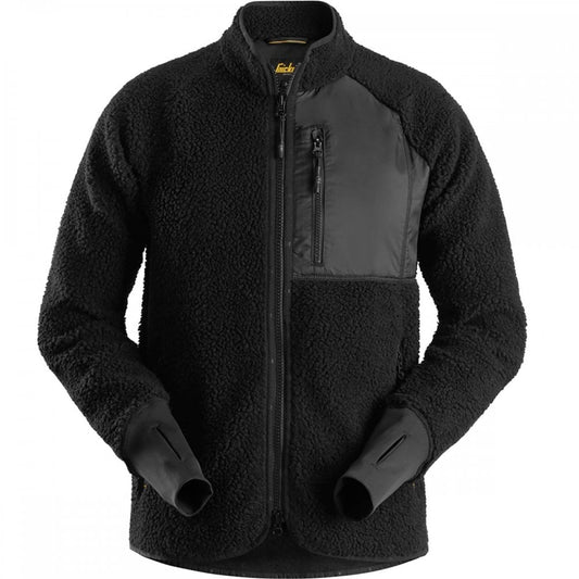 8021 AllroundWork Pile Full Zip Jacket Black XL *One Size Only - Outlet Store*