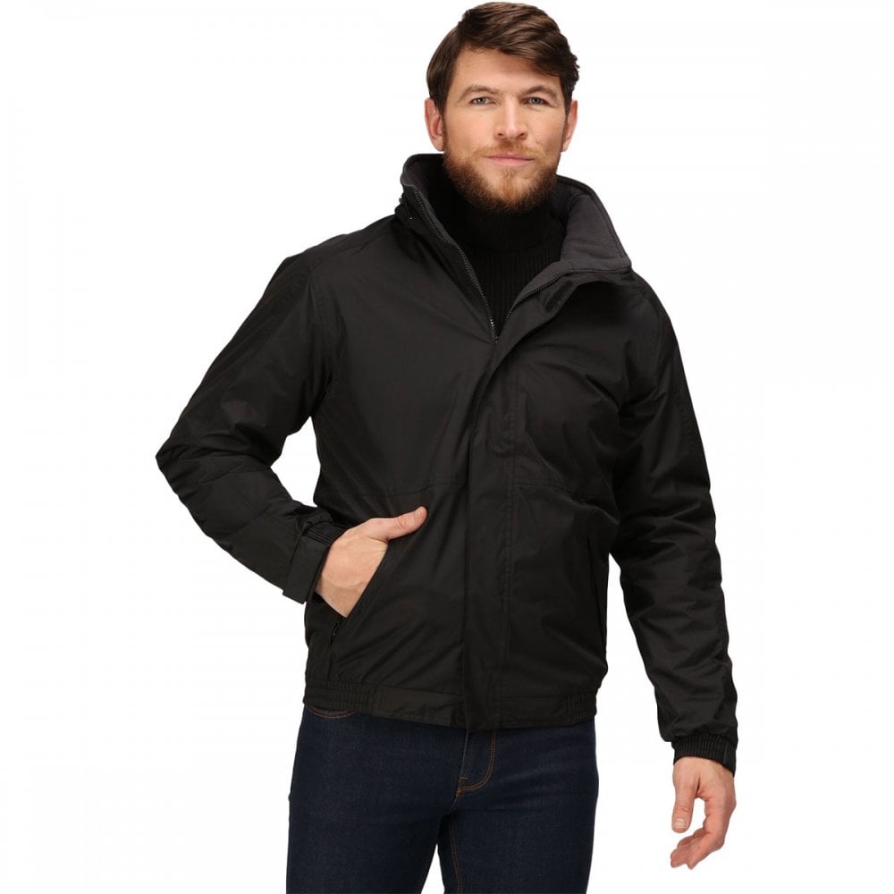 TRW297 Mens Dover Fleece Lined Waterproof Insulated Bomber Jacket