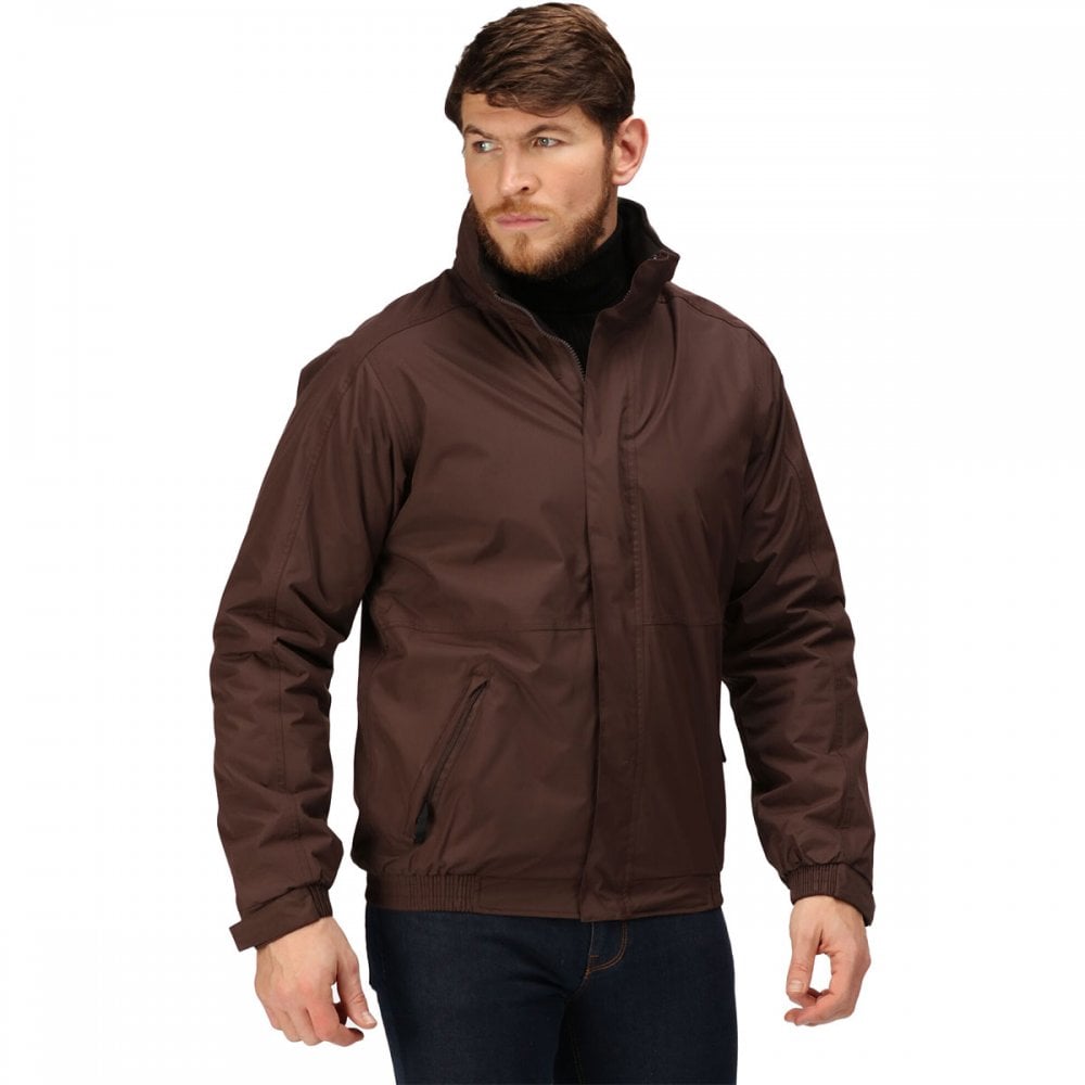 TRW297 Mens Dover Fleece Lined Waterproof Insulated Bomber Jacket