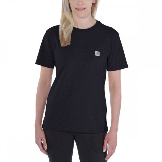 103067 Loose Fit Heavyweight Short-Sleeve K87 Pocket T-Shirt Black L *One Size Only - Outlet Store*