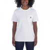 103067 Loose Fit Heavyweight Short-Sleeve K87 Pocket T-Shirt White XL *One Size Only - Outlet Store*