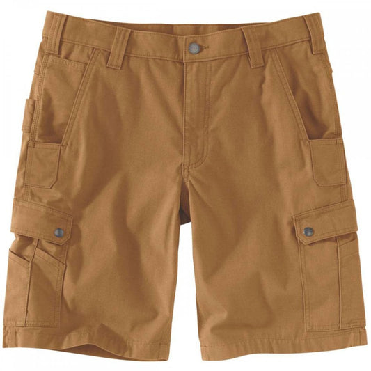 104727 Ripstop Cargo Work Shorts Relaxed Fit with Stretch Carhartt Brown 30" *One Size Only - Outlet Store*