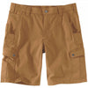 104727 Ripstop Cargo Work Shorts Relaxed Fit with Stretch Carhartt Brown 32" *One Size Only - Outlet Store*