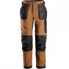 6224 AllroundWork Canvas+ STRETCH Ventilated Trouser With Holster Pockets Black 35" 39" *One Size Only - Outlet Store*