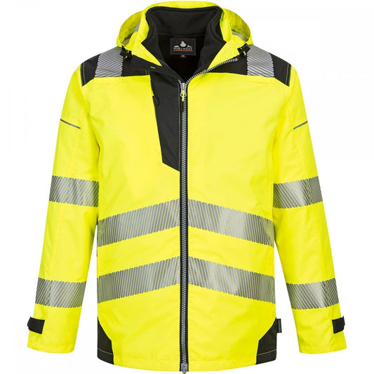 PW365 PW3 Hi-Vis 3-in-1 Jacket Yellow/Black XL *One Size Only - Outlet Store*