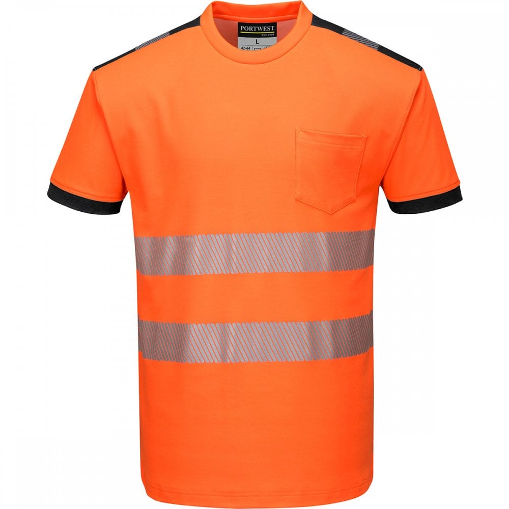 T181 PW3 Hi-Vis T-Shirt Short Sleeve