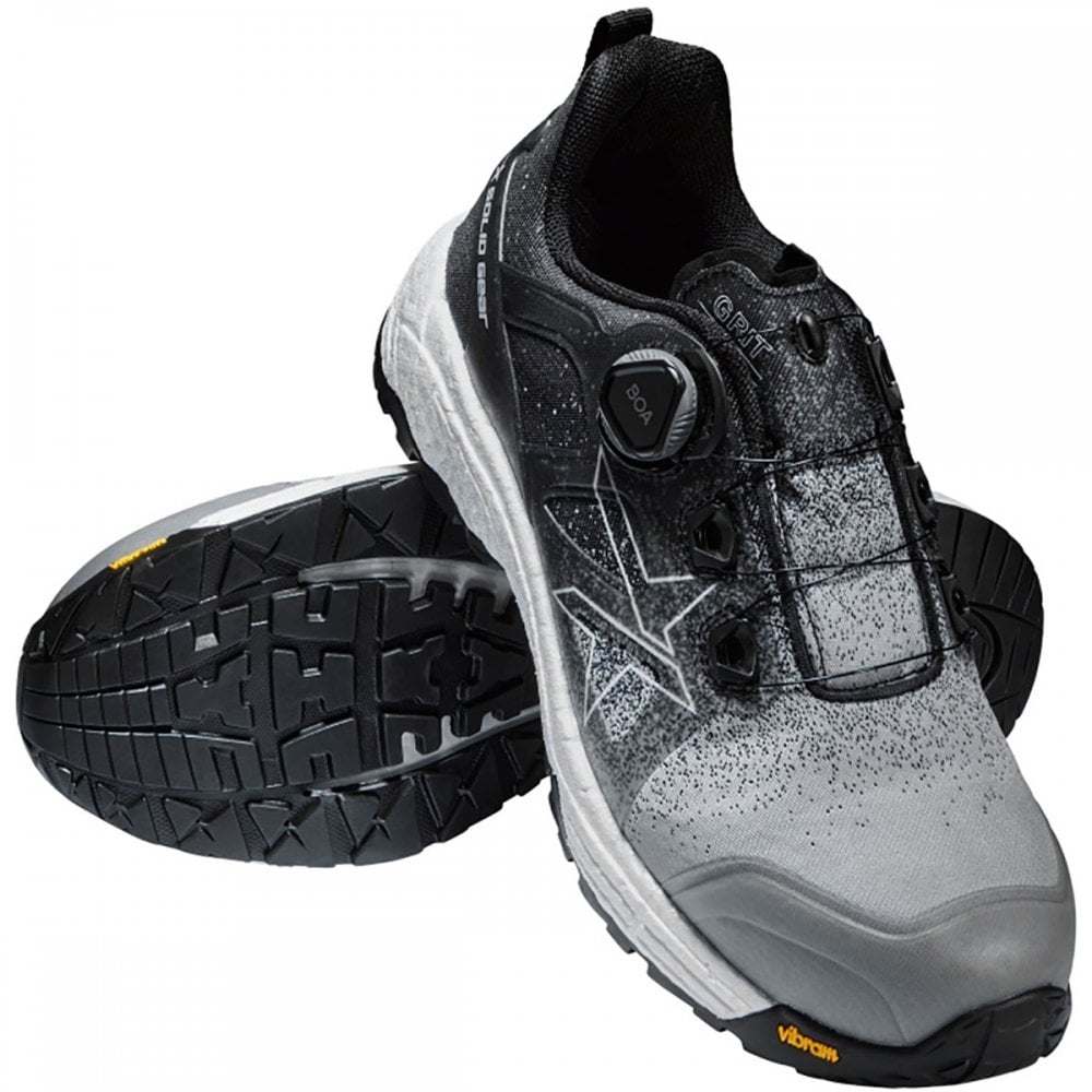 Solid Gear BOA® Lace System SG80010 Grit S3 Shoe UK10.5 - EU45 - US11.5 Grey *One Size Only - Outlet Store*