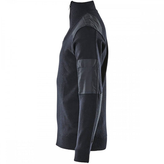 17205 Nanterre Frontline Knitted Jumper With Half Zip