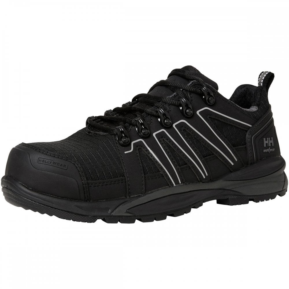 78421 Manchester Composite-Toe Safety Low S3 Shoes UK9 - EU43 - US10 Black/Grey *One Size Only - Outlet Store*