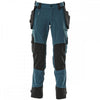 17031 Advanced Removable Holster Pocket Trousers with STRETCH Dark Petroleum 30" 35.5" *One Size Only - Outlet Store*