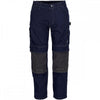 05079 Lerida Hardwear Trousers With Kneepad Pockets Navy 32" 33.5" *One Size Only - Outlet Store*