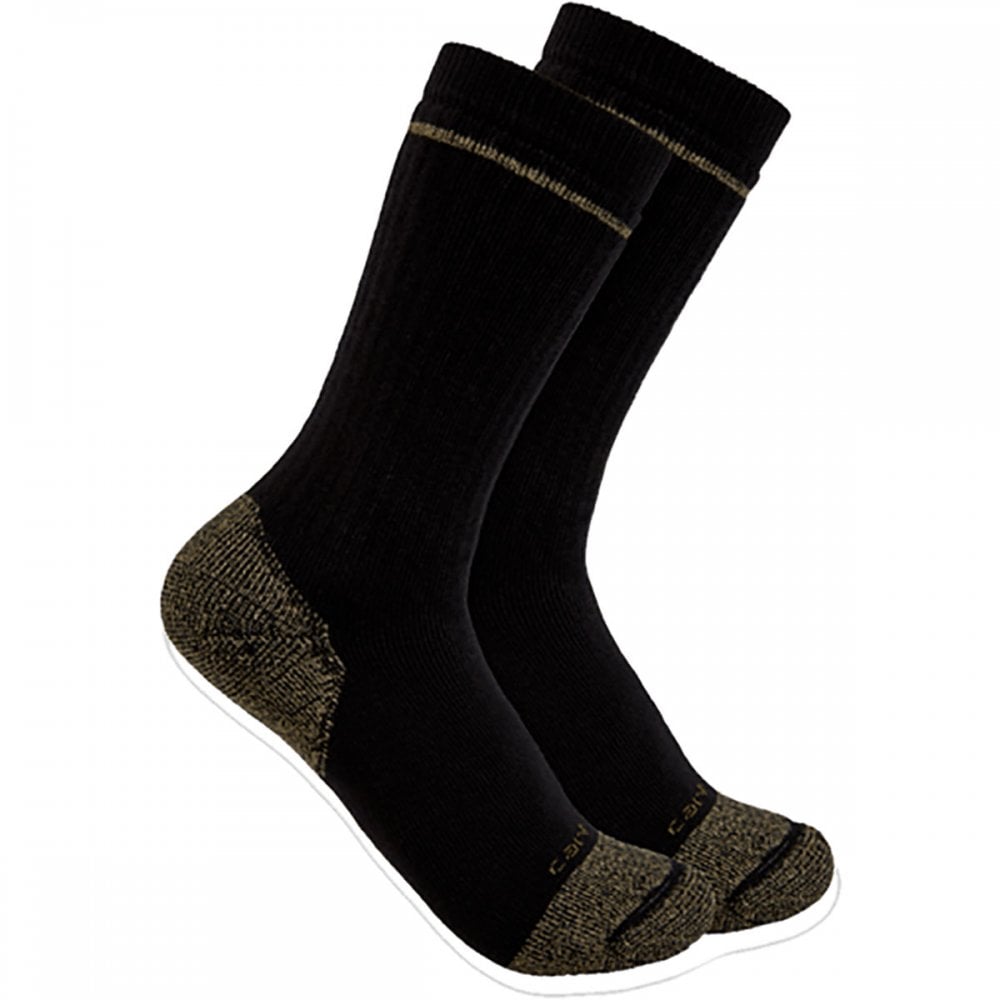SB5552M Cotton Blend Steel Toe Boot Sock 2 Pack