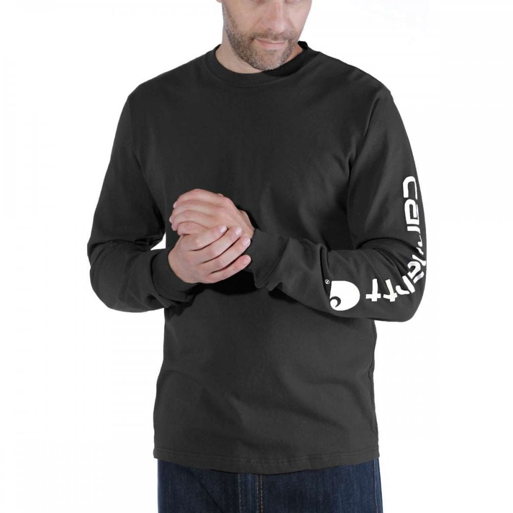 EK231 Sleeve Logo Long Sleeve T Shirt