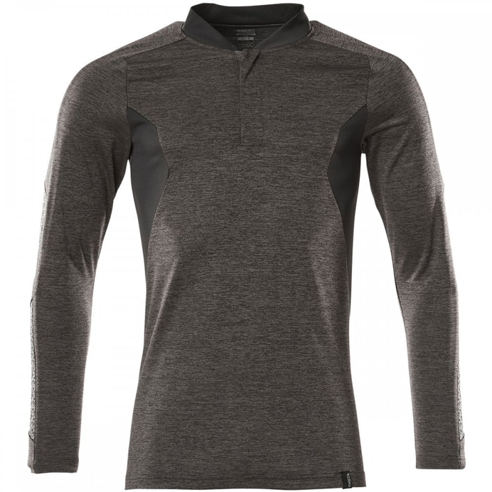 18081 Accelerate Polo Shirt long sleeved