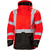 71185 UC-ME Shell Jacket Hi Vis Red/Ebony 4XL *One Size Only - Outlet Store*
