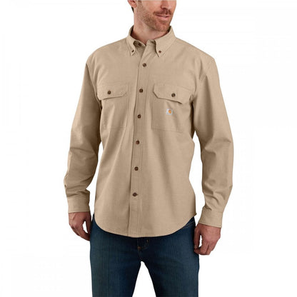 104368 Loose Chambray Long Sleeve Shirt