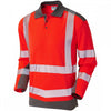 P15 Wringcliff ISO 20471 Class 2 Dual Colour Coolviz Plus Long Sleeved Polo Shirt