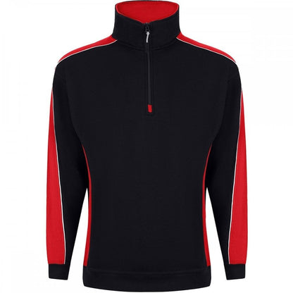1288 Avocet Two Tone 1/4 Zip Sweatshirt