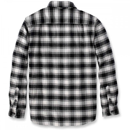 105945 Flannel Long Sleeve Plaid Shirt