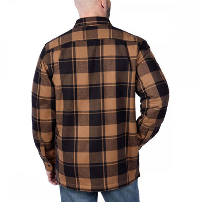 105939 Flannel Sherpa-Lined Shirt Jacket
