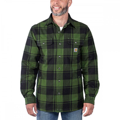 105939 Flannel Sherpa-Lined Shirt Jacket
