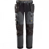 6275 AllroundWork  4-way Stretch Trousers With Holster Pockets Steel Grey/Black 35" 35" *One Size Only - Outlet Store*