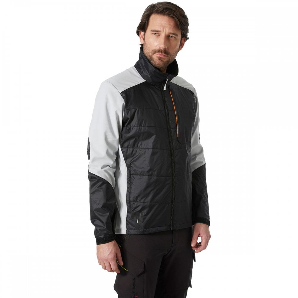 73233 Kensington Insulated Jacket Black/Grey Fog L *One Size Only - Outlet Store*