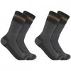 SB7742M Synthetic-Wool Blend Boot Sock 2 Pack Grey XL *One Size Only - Outlet Store*