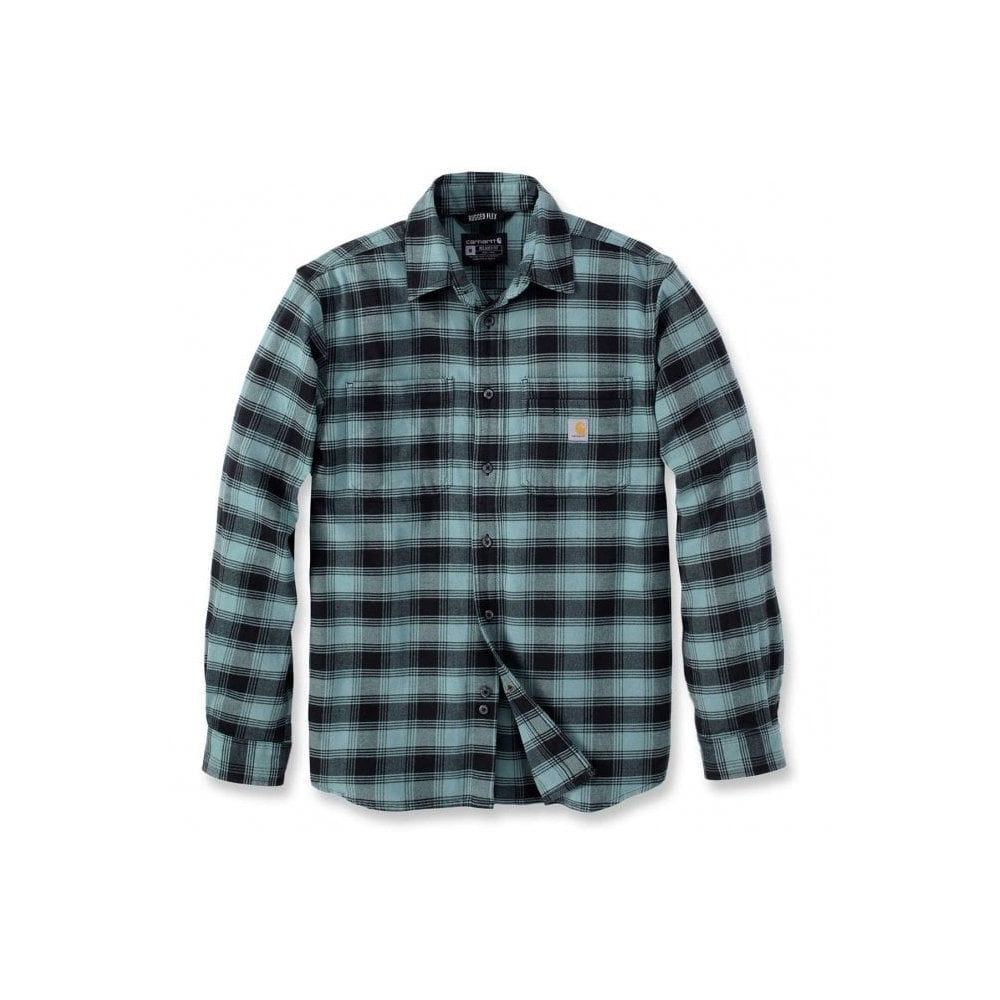 105945 Flannel Long Sleeve Plaid Shirt