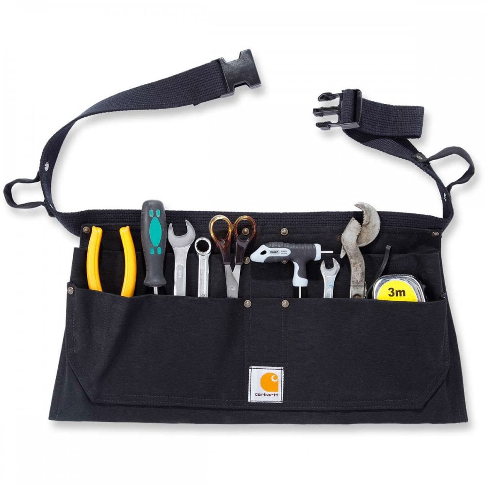 106668 A09 Firm Duck Half Apron Black XL *One Size Only - Outlet Store*