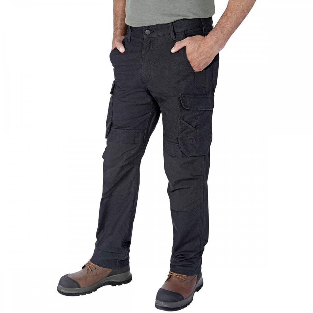 105072 Steel Rugged Flex Relaxed Fit Ripstop Double Front Cargo Work Pant