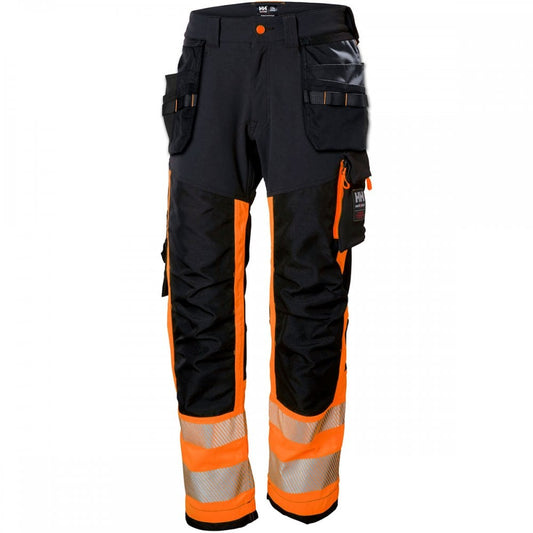 77471 ICU Construction Trouser Class 1 Orange/Ebony 32" 43.5" *One Size Only - Outlet Store*
