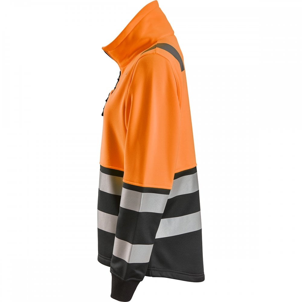 8073 Womens High-Vis Class 2 Full Zip Jacket