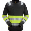8031 High-Vis Class 1 Sweatshirt Black/High-Vis Yellow L *One Size Only - Outlet Store*