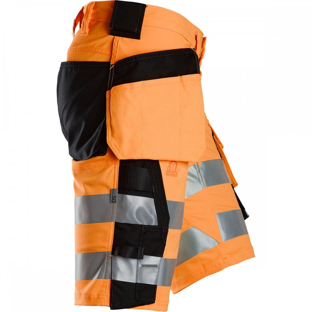 6135 STRETCH High-Vis Class 1 Stretch Shorts Holster Pockets