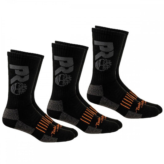 Big Logo Half Cushion Crew Sock 3 Pack