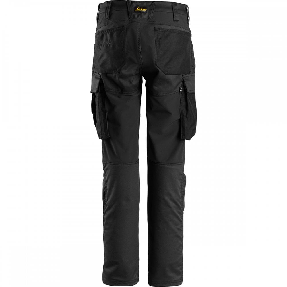 6703 Womens AllroundWork Stretch Trousers without Knee Pockets