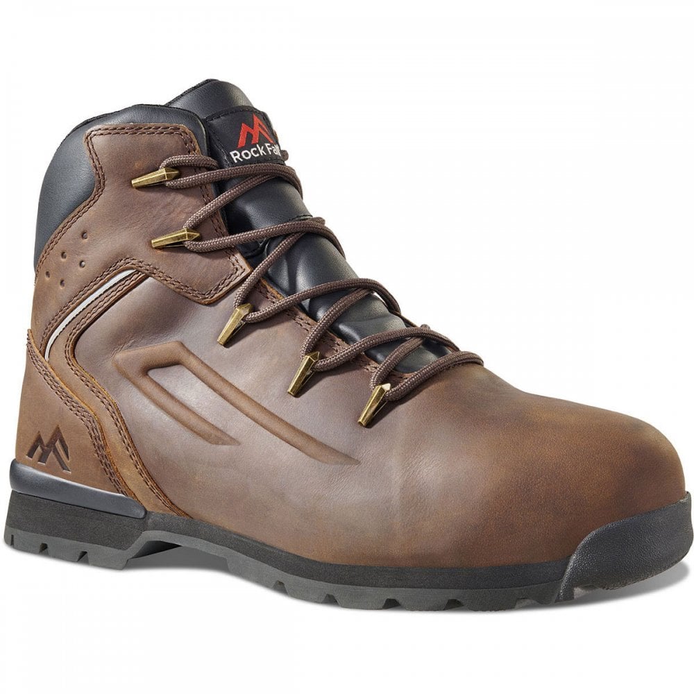 RF360 Pacer Waterproof Safety Boot UK10 - EU44 - US11 Brown *One Size Only - Outlet Store*