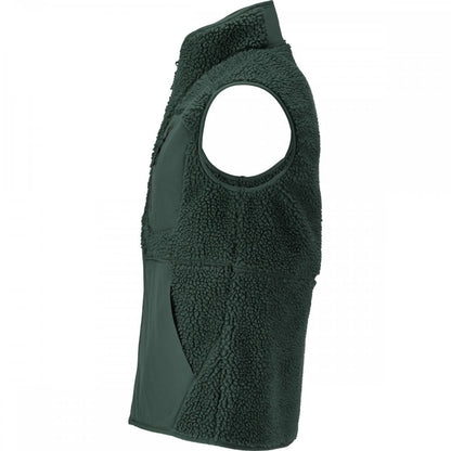 22465 Pile gilet with zipper