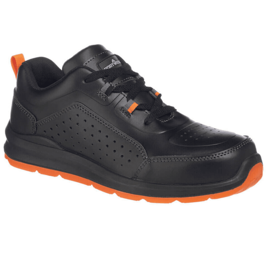 FC09 Compositelite Perforated Safety Trainer S1P UK6 - EU39 - US7 Black/Orange *One Size Only - Outlet Store*