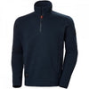 72251 Kensington 1/2 Zip Knitted Navy 4XL *One Size Only - Outlet Store*