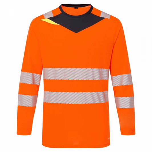 DX416 DX4 Hi-Vis T-Shirt Long Sleeve