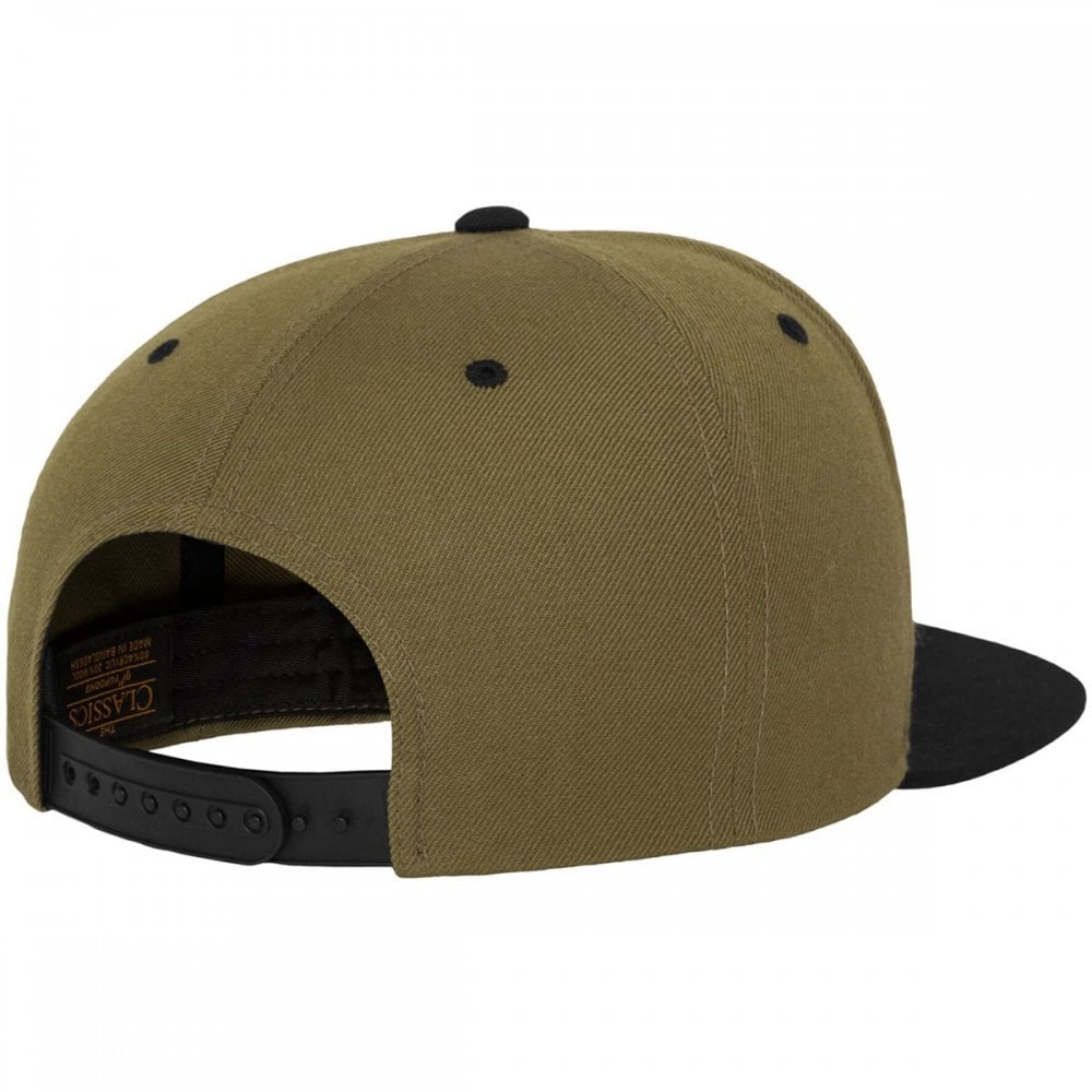 6089MT Two Tone Classic Snapback Cap