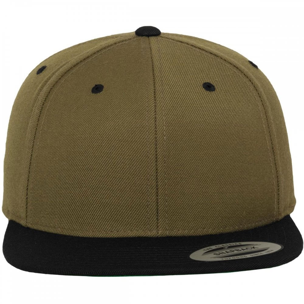 6089MT Two Tone Classic Snapback Cap